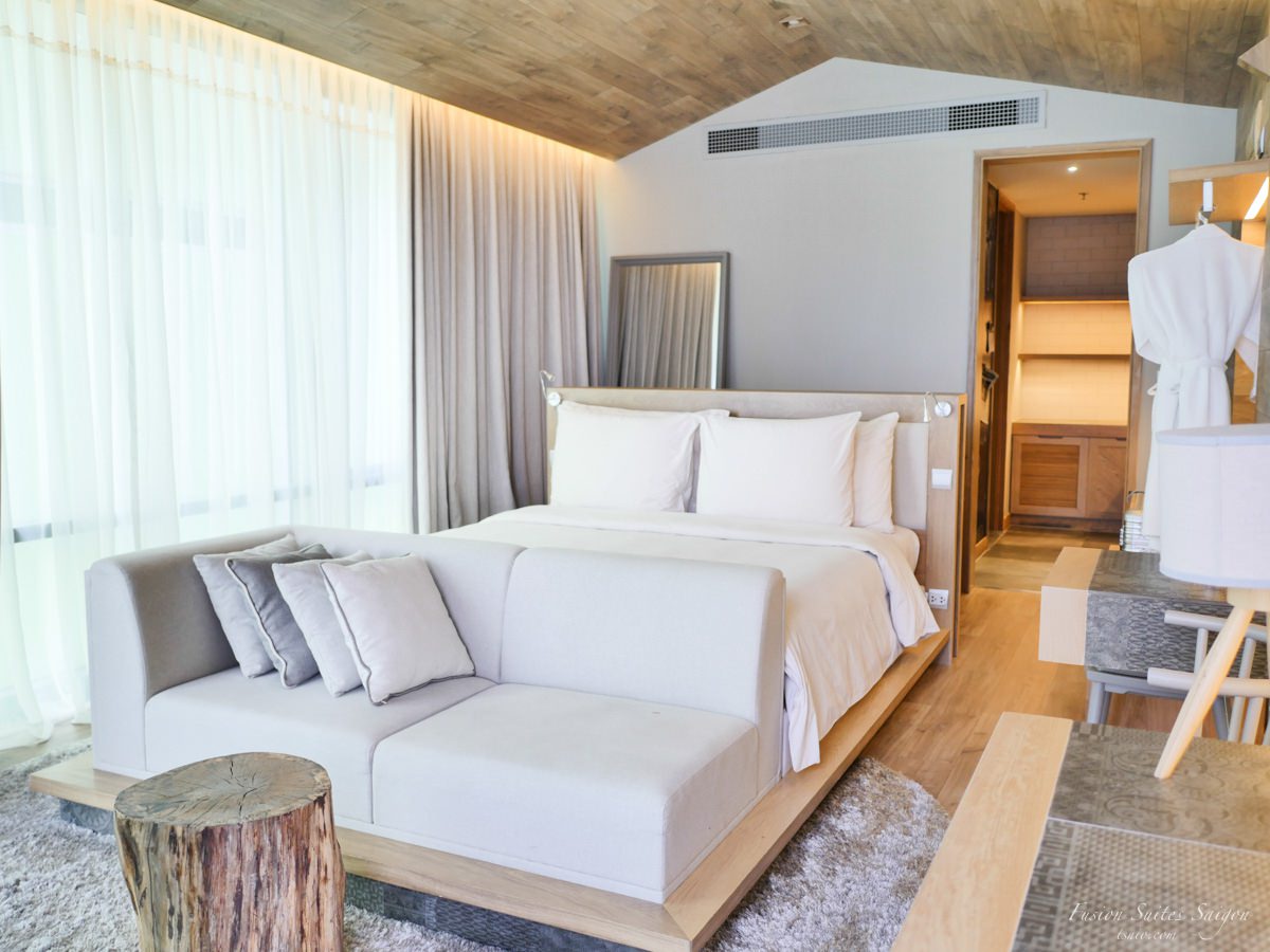 胡志明市住宿 Fusion Suites Saigon 客房篇 文青簡約風設計酒店