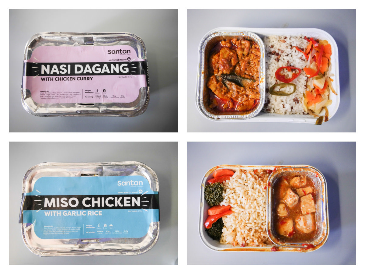 馬來西亞吉隆坡 AirAsia 亞航飛行紀錄 AirAsia 最新飛機餐Santan美食嘉年華
