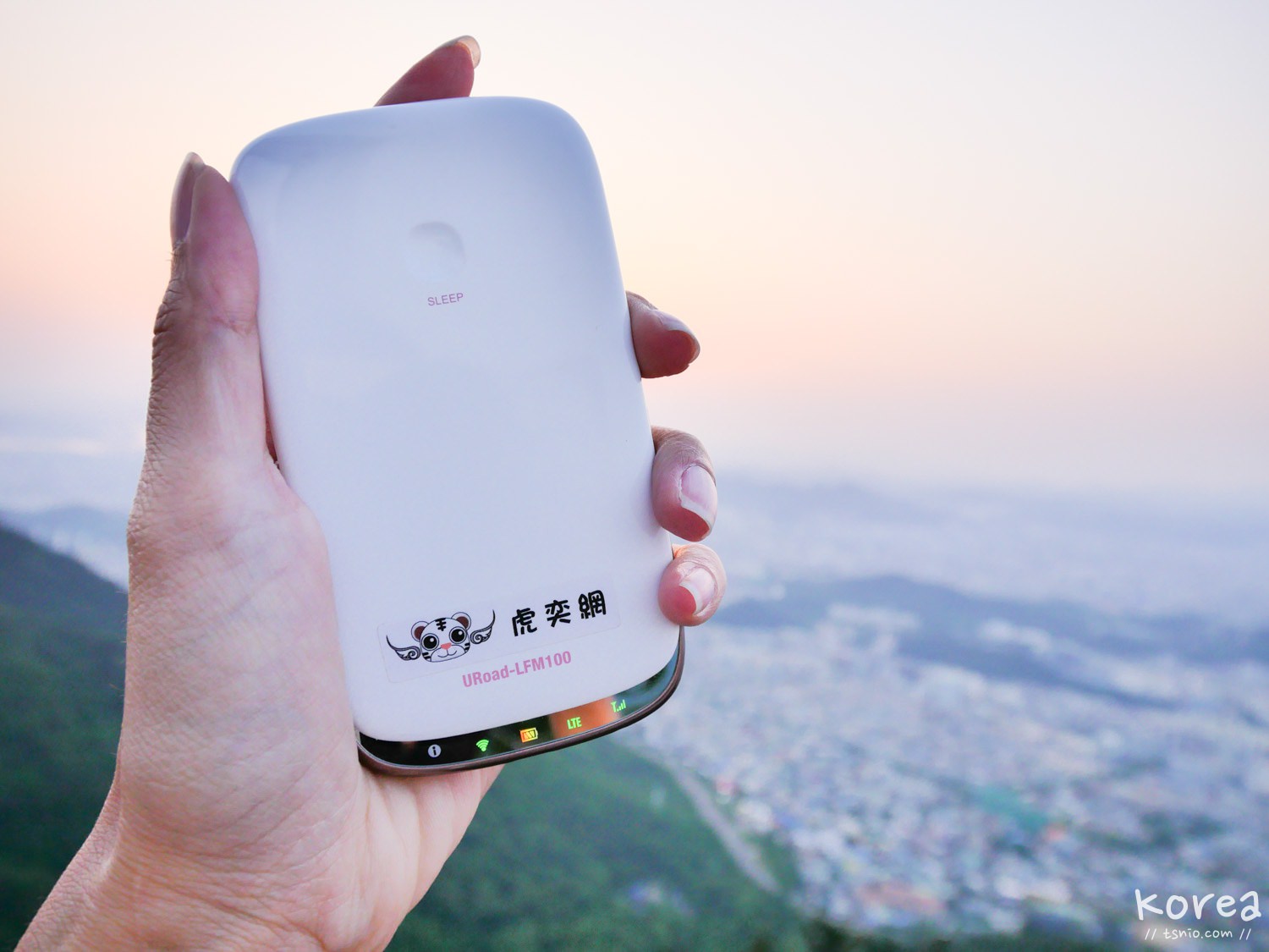 韓國wifi分享器推薦 虎奕網4G網路分享器 吃到飽不限速