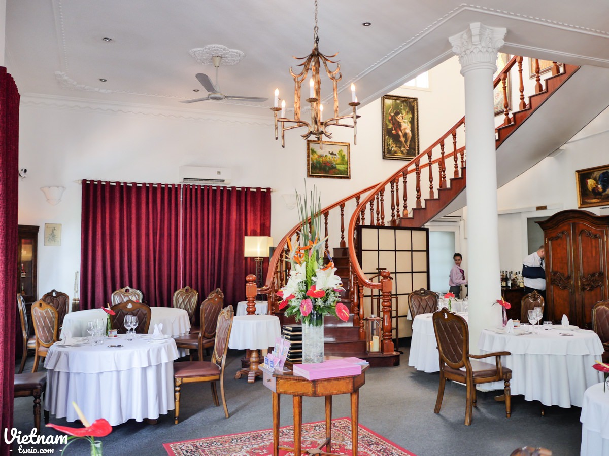 越南胡志明市餐廳推薦 La Villa French Restaurant 法式料理