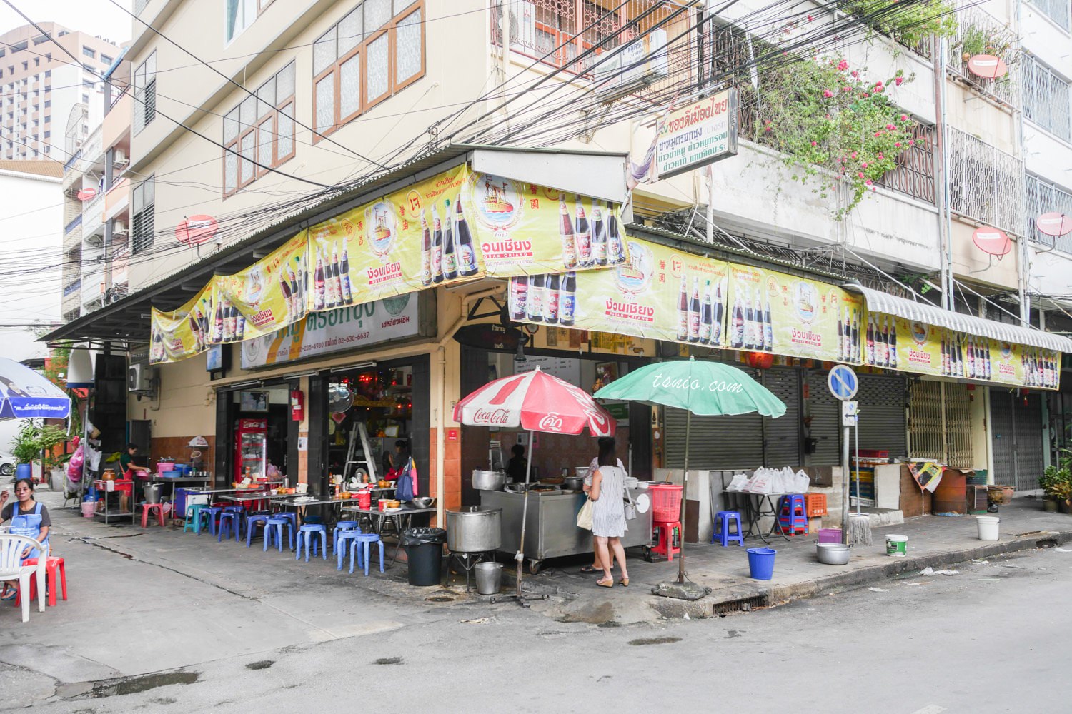 曼谷美食推薦 TROK SUNG 豬腳飯 道地平價泰國小吃