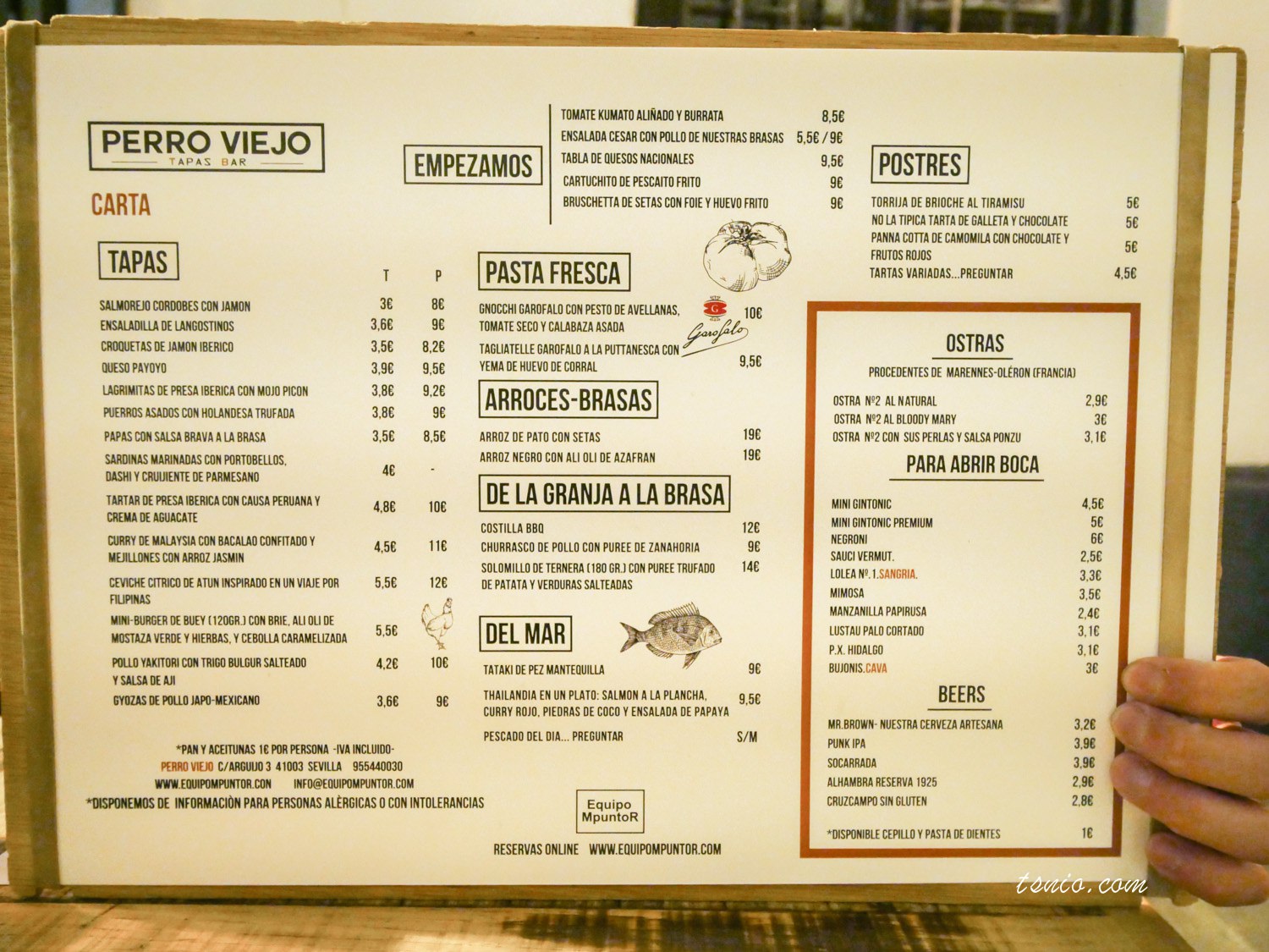 西班牙塞維亞美食推薦 Perro Viejo Tapas Bar 創意小酒館餐廳