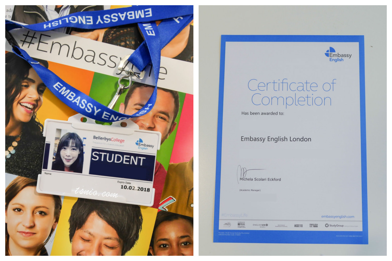 英國遊學 倫敦語言學校心得分享 Embassy English London
