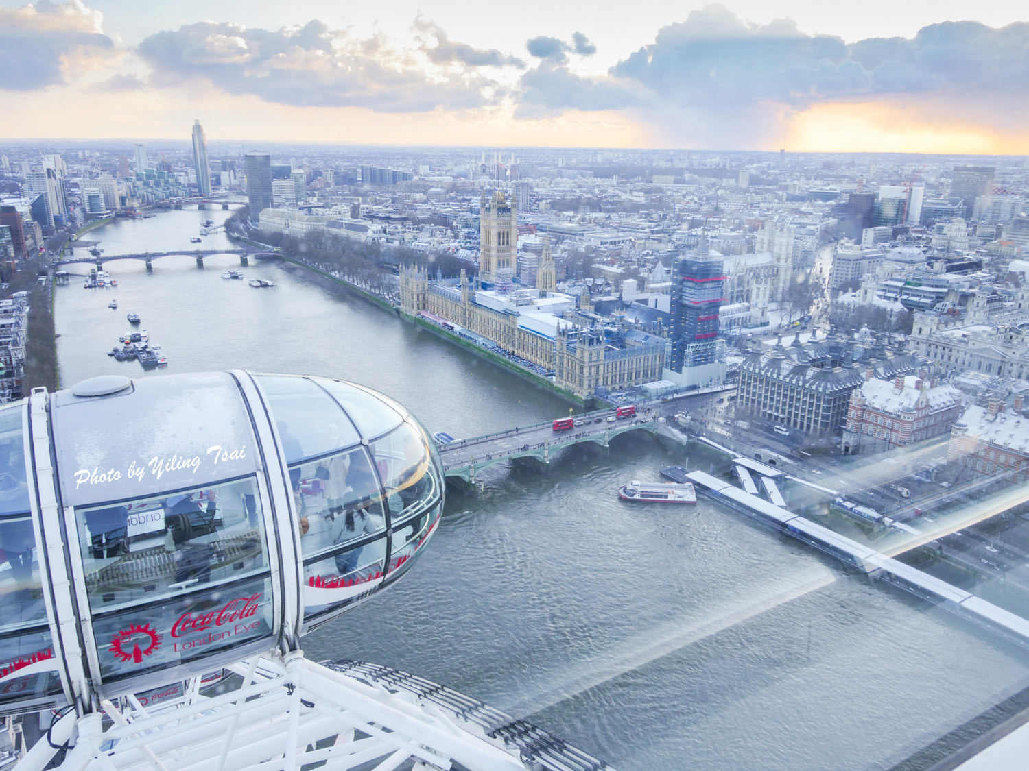 英國倫敦景點：倫敦眼 London Eye，倫敦最棒的景色