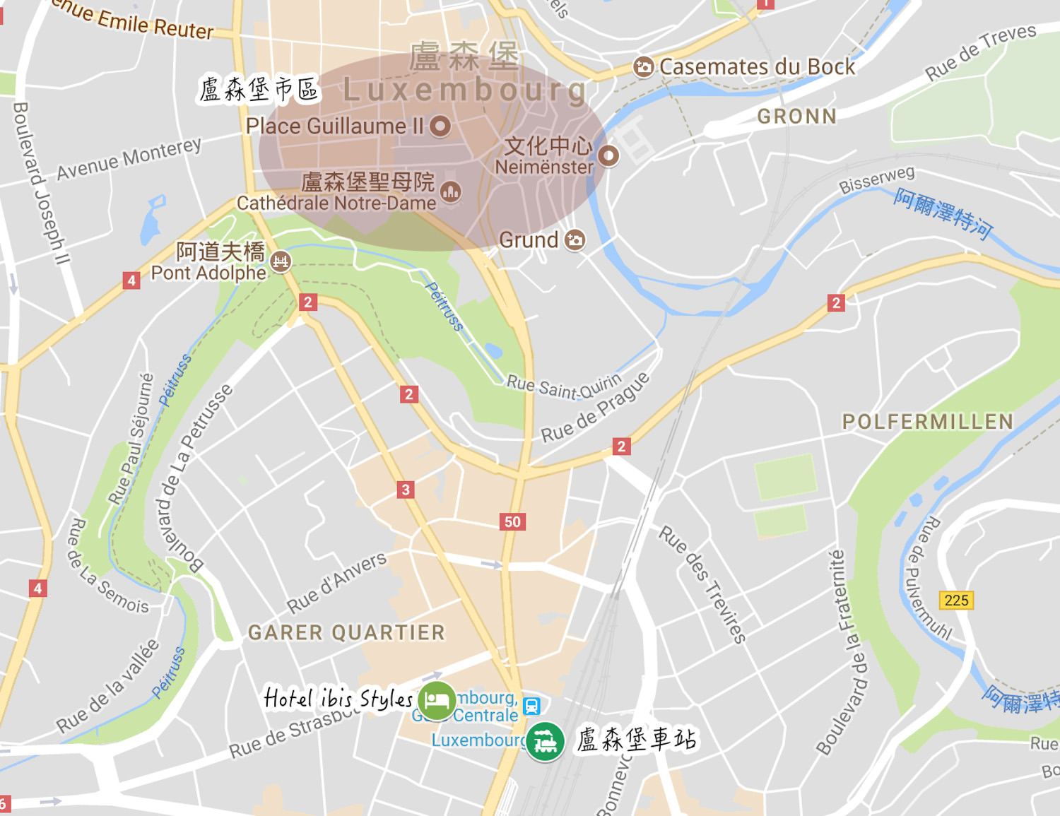 盧森堡住宿推薦 ibis Styles Luxembourg Centre Gare 盧森堡車站附近飯店