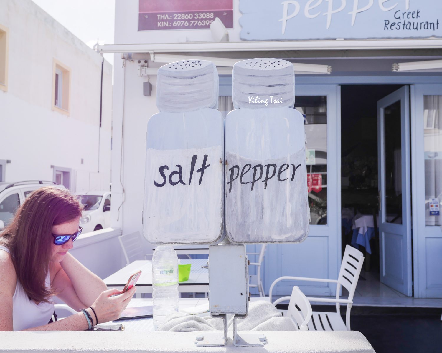 希臘聖托里尼美食 Salt & Pepper 費拉餐廳推薦