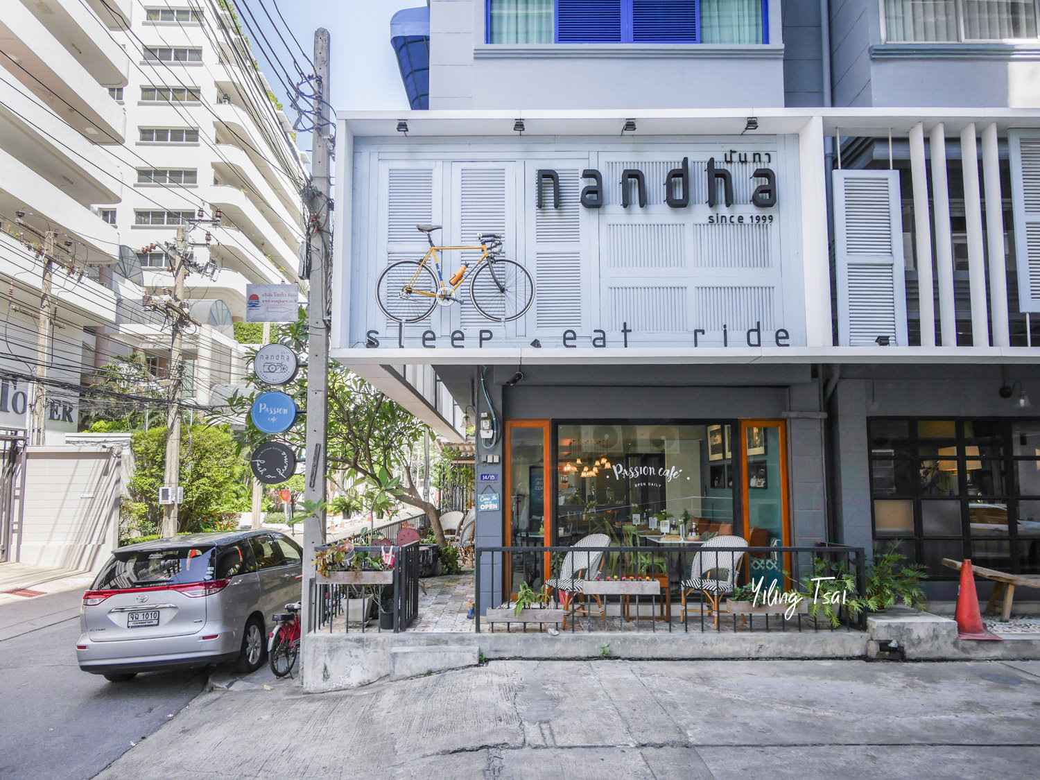 泰國曼谷住宿推薦 Nandha Hotel 單車攝影文青主題平價飯店