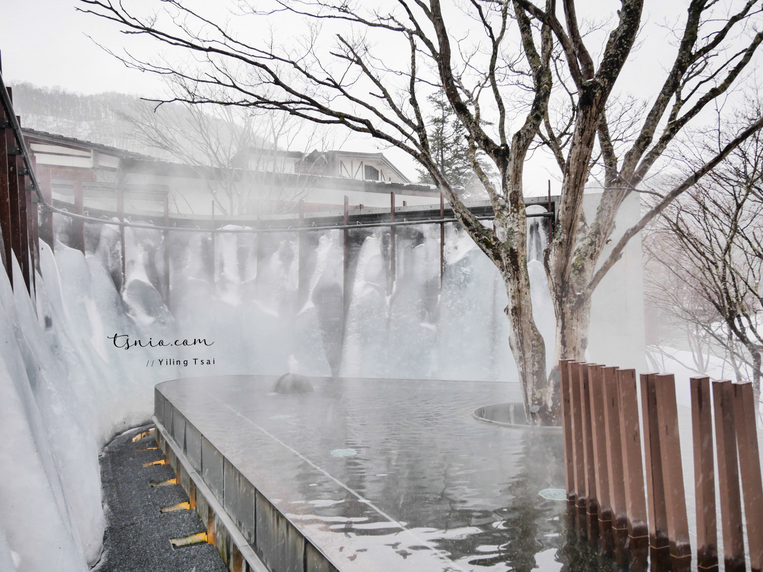日本青森住宿 星野集團奧入瀨溪流飯店 超美冬季冰瀑之湯