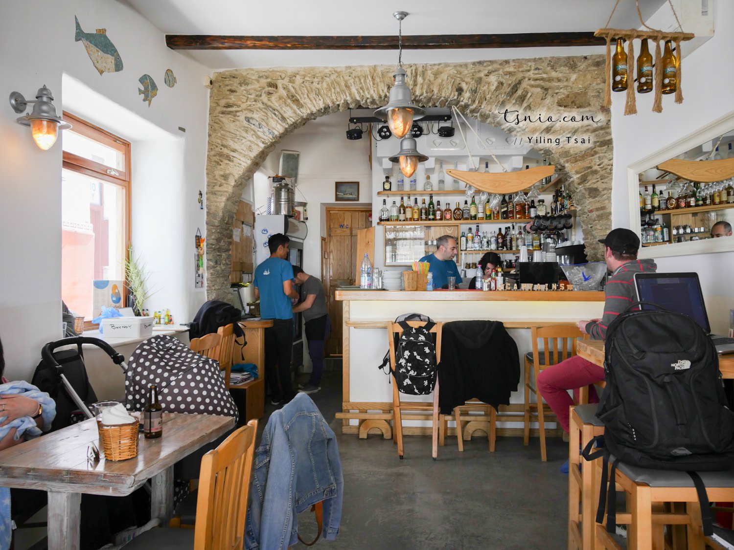 希臘米克諾斯美食 Captain's Mykonos 海景第一排熱門餐廳