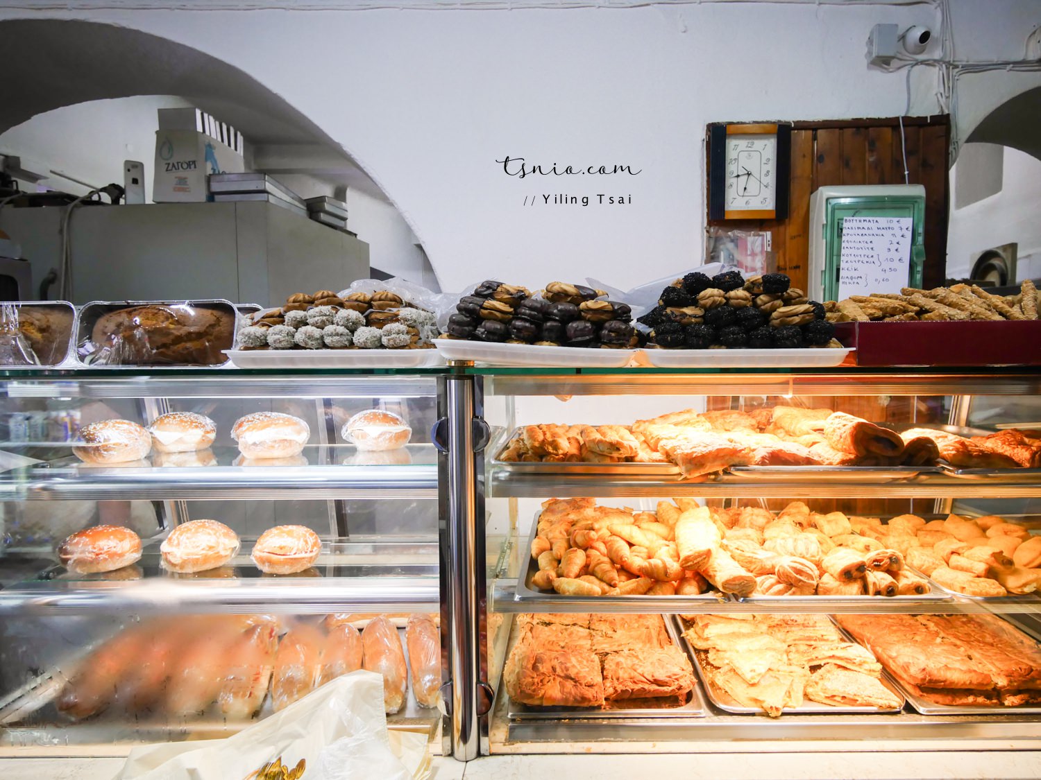 希臘米克諾斯美食 Psyllos Bakery 隱藏版當地熱門烘焙麵包店