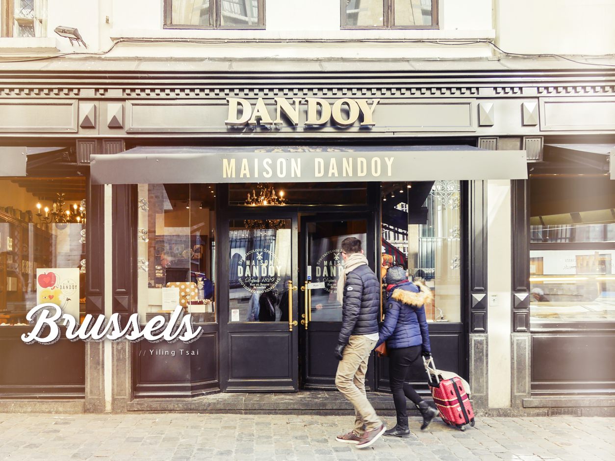 比利時美食推薦 Maison Dandoy 布魯塞爾經典鬆餅老店