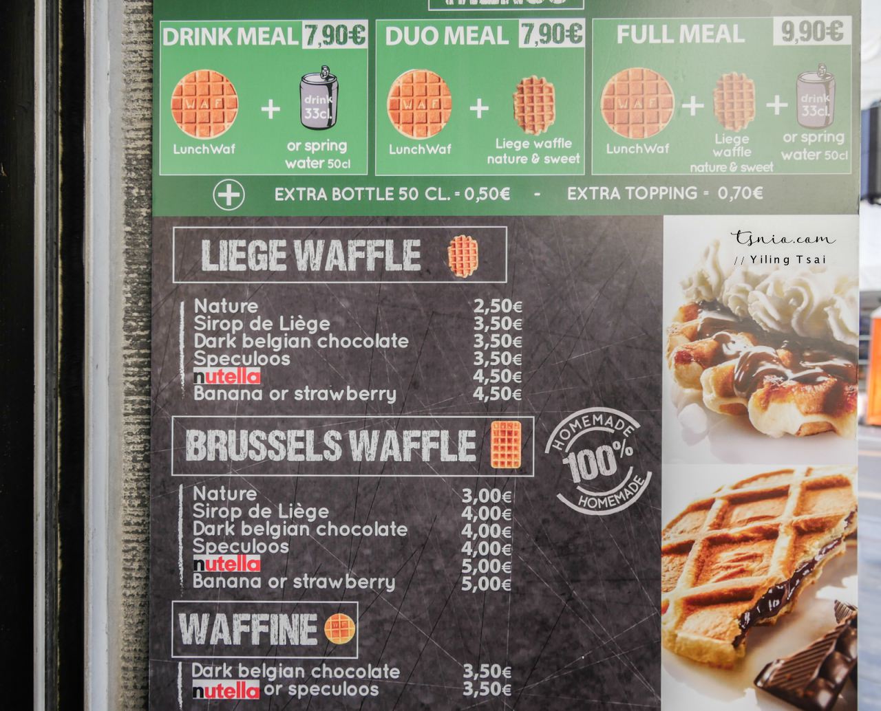 比利時鬆餅推薦 Waffle Factory 布魯塞爾美食