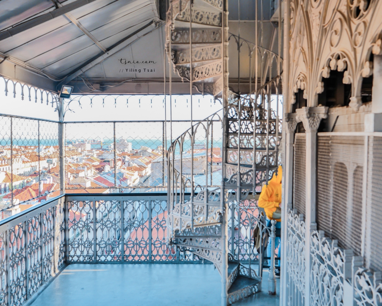 葡萄牙里斯本景點 聖胡斯塔升降梯 Elevador de Santa Justa 百年古蹟電梯