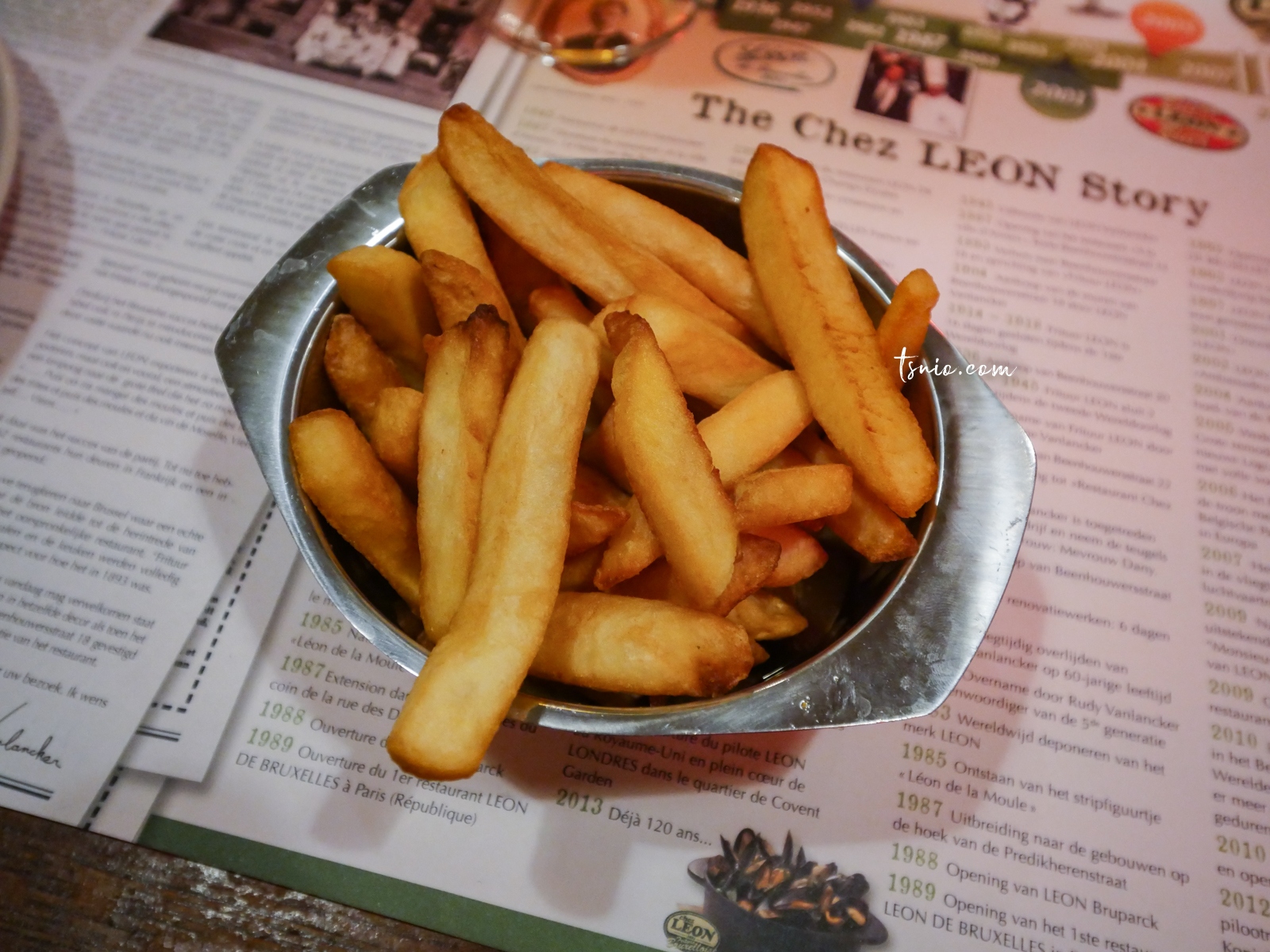 比利時布魯塞爾美食 Chez Léon 最有名的比利時淡菜餐廳