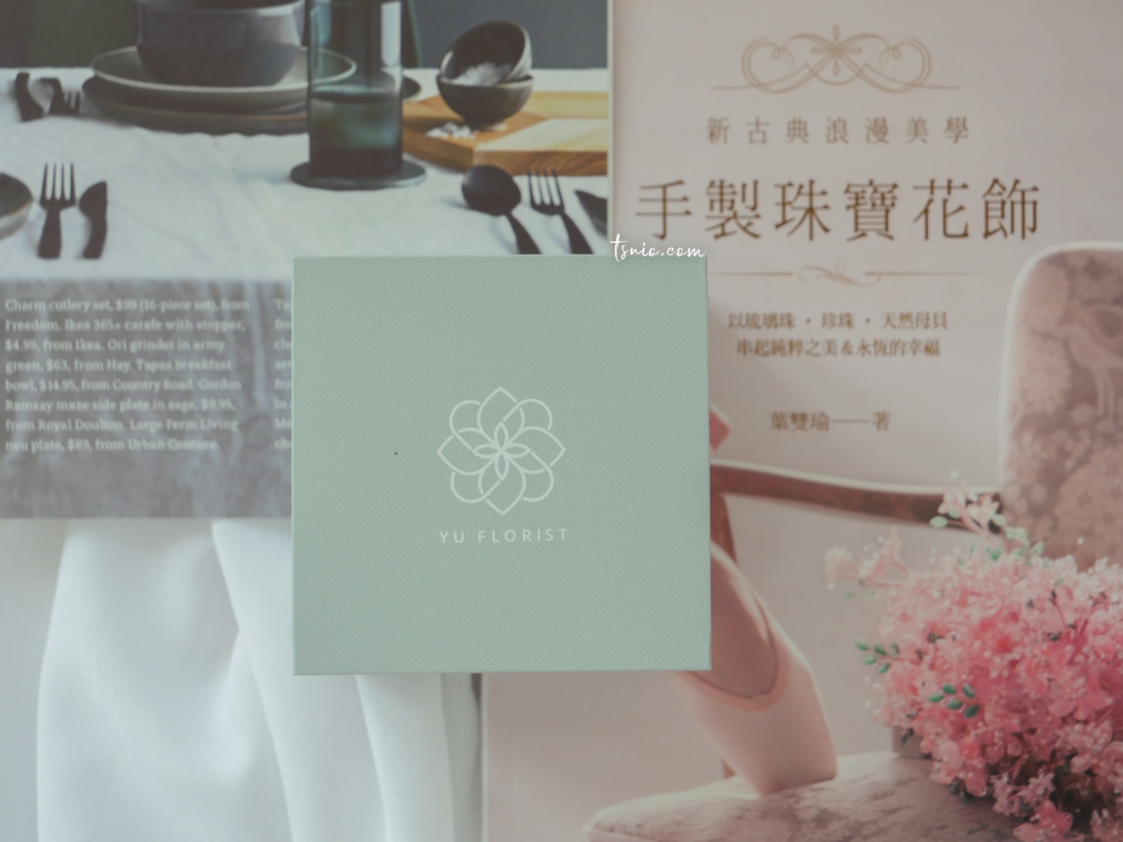 花寓 YU Florist 獨特手作珠寶花藝 櫻花精靈線上課程分享