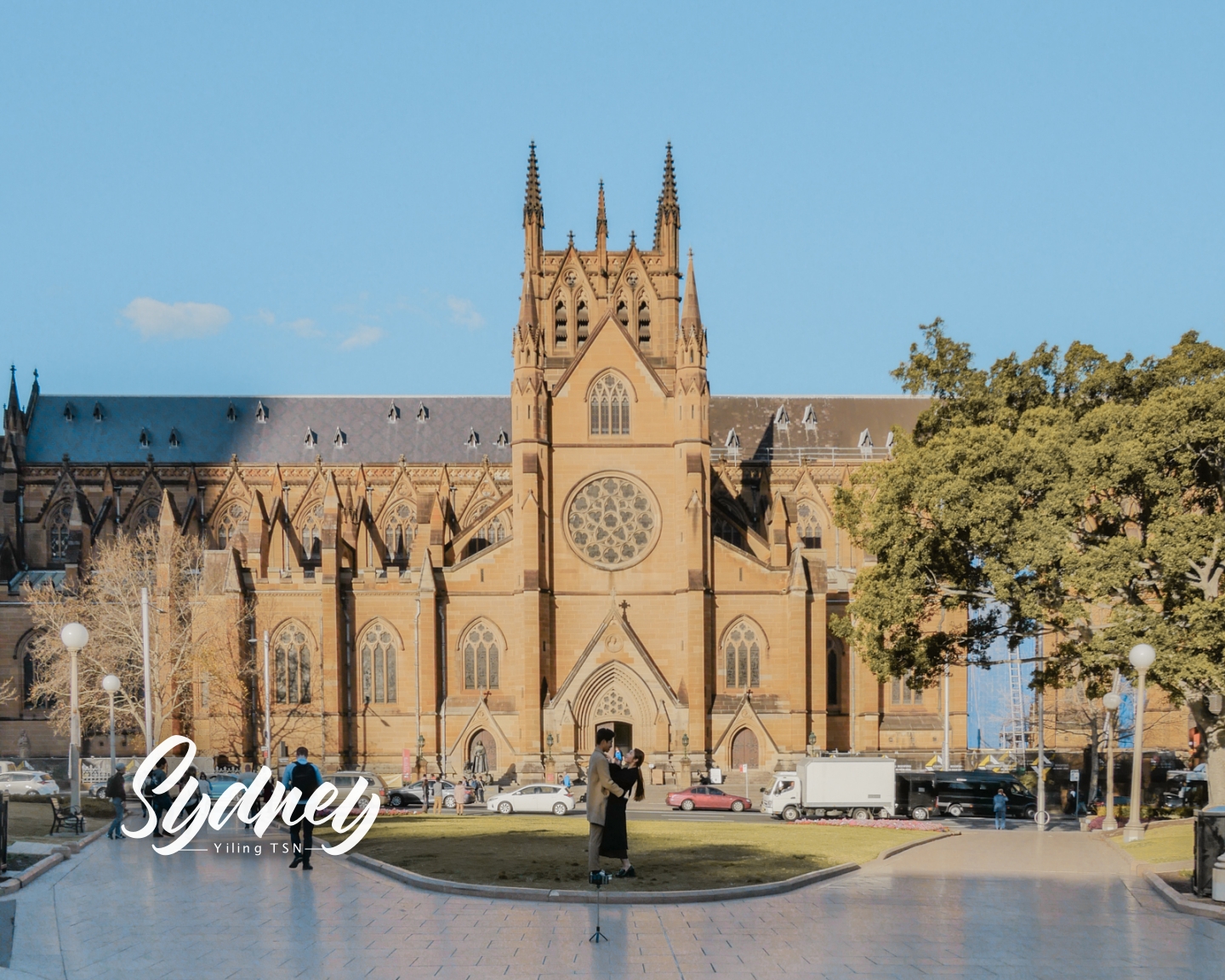 澳洲雪梨景點 聖母主教座堂 St Mary’s Cathedral 澳洲最大教堂
