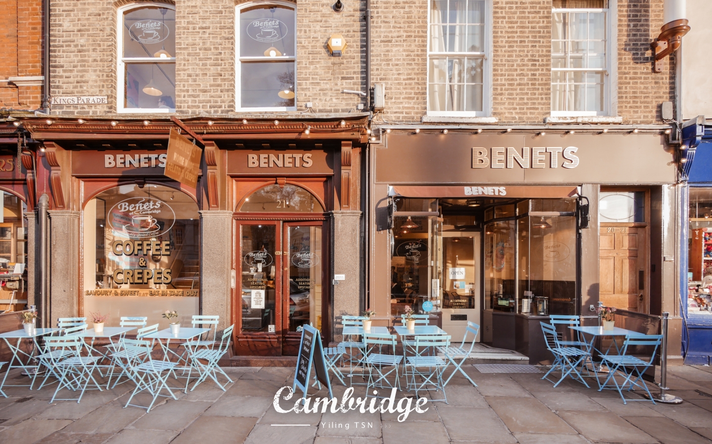 英國劍橋咖啡廳 Benet's Cafe 國王學院對面可愛小店