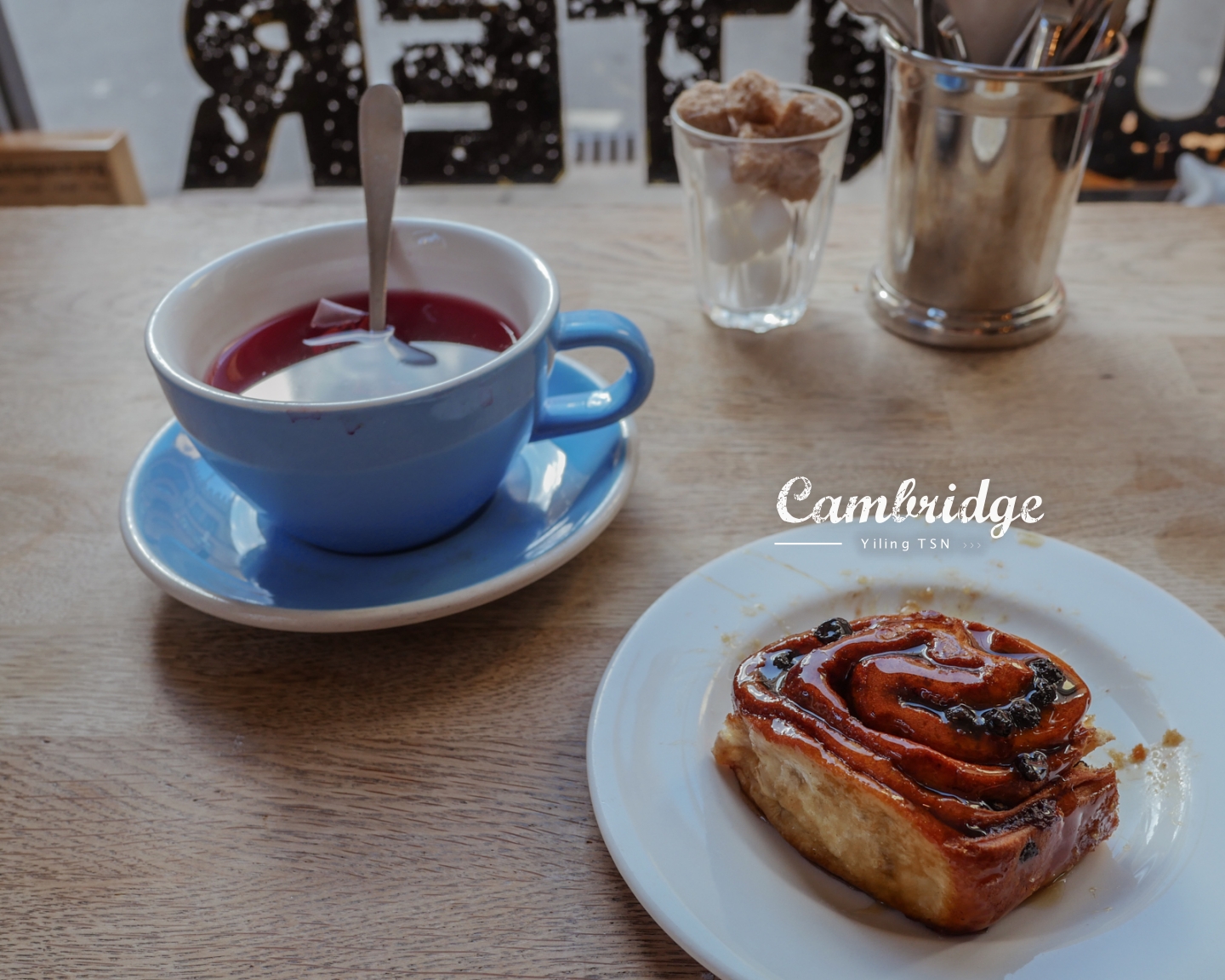 英國劍橋美食 Fitzbillies 百年咖啡廳 Chelsea Buns 甜滋滋邪惡點心