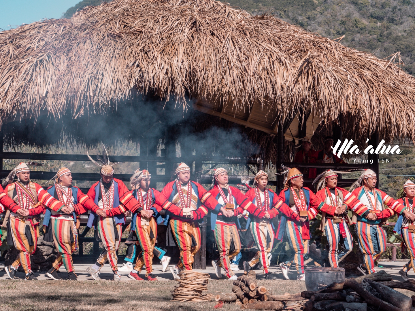 高雄拉阿魯哇族聖貝祭：部落美食風味餐、手作愛玉、傳統服飾體驗