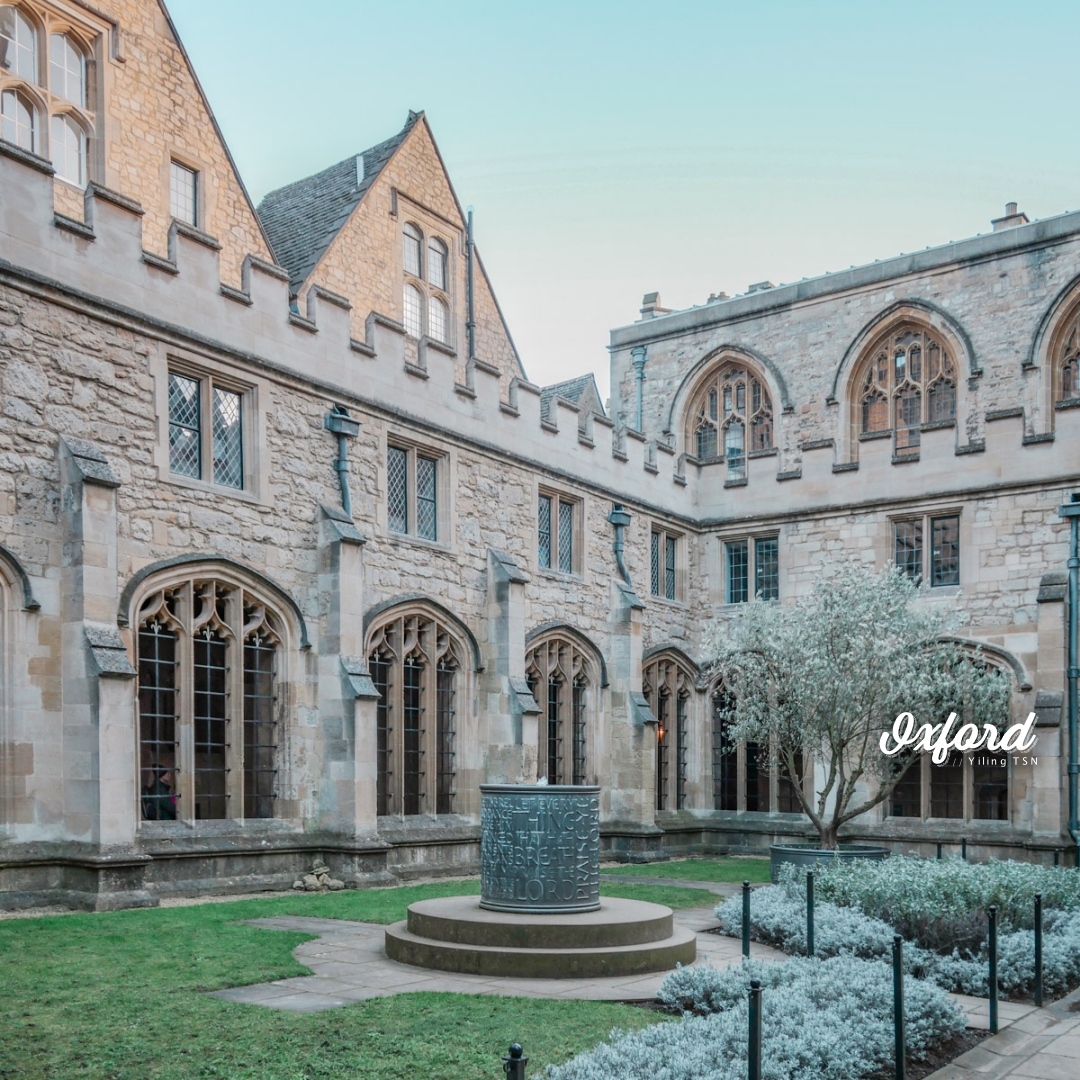 英國牛津景點：牛津大學基督學院 Christ Church，哈利波特電影場景與霍格華滋大廳靈感來源