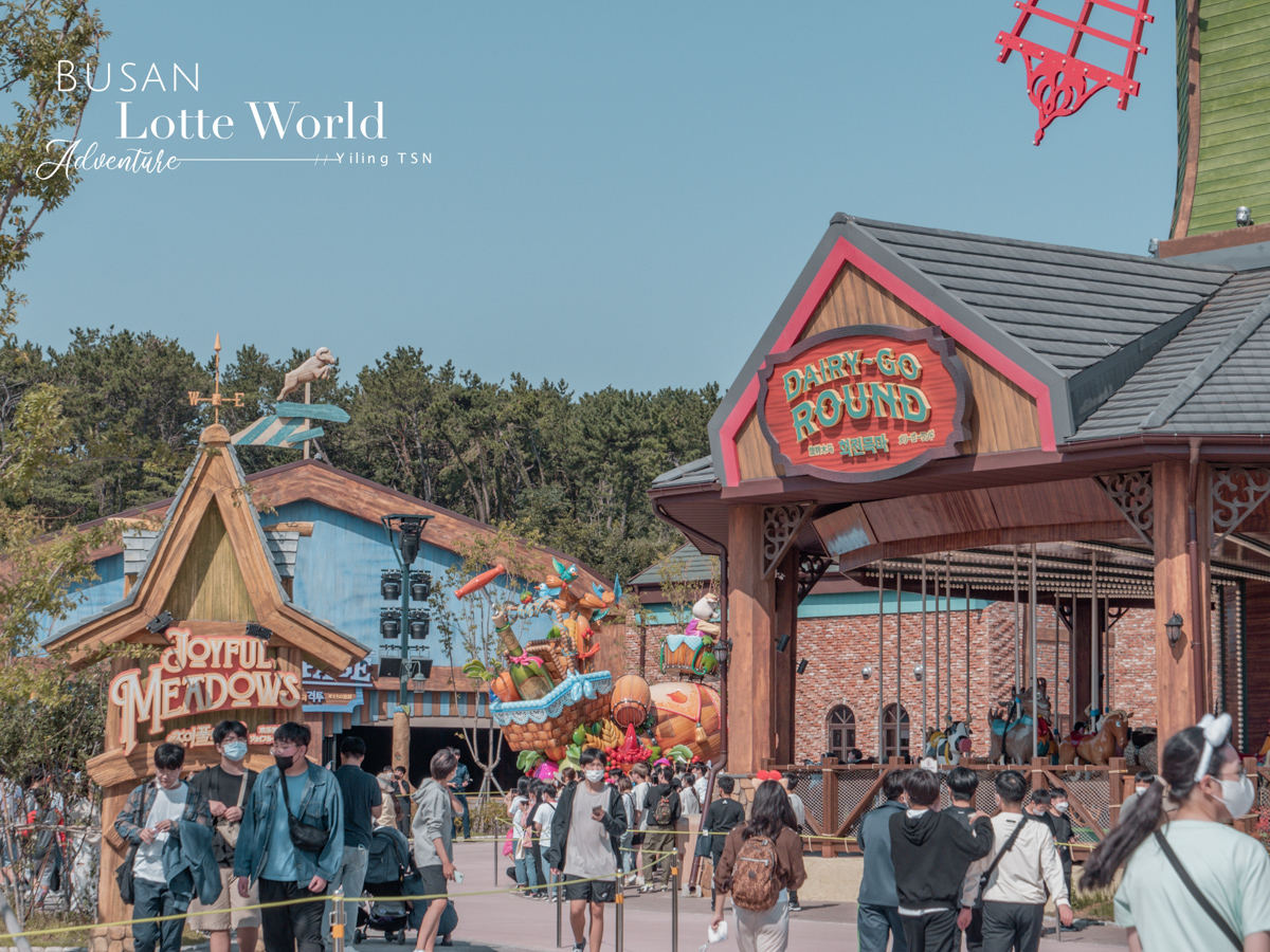 韓國釜山景點｜釜山樂天世界 Lotte World Adventure Busan：門票、交通、設施、校服體驗總整理