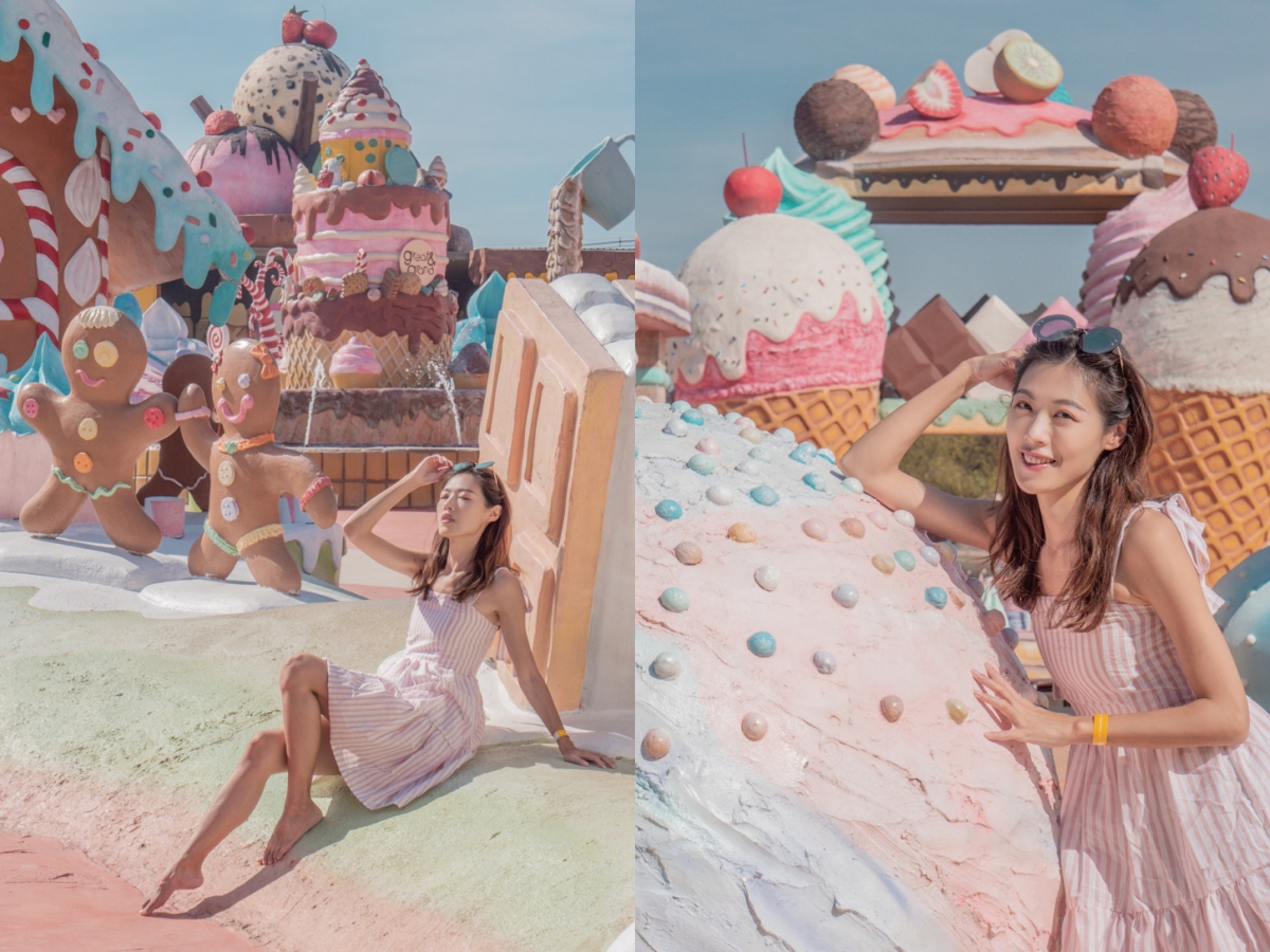 泰國芭達雅景點｜GREAT&GRAND Sweet Destination：冰淇淋糖果屋夢幻甜點主題樂園