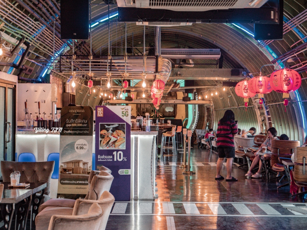 泰國曼谷咖啡廳｜747 Cafe：鄰近曼谷機場熱門打卡曼谷景點，泰國飛機咖啡廳