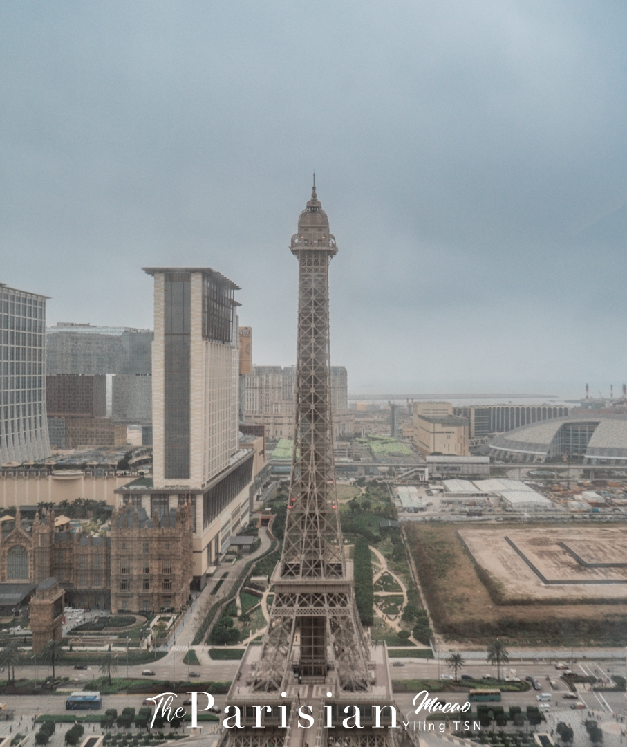 澳門巴黎人酒店 The Parisian Macao：艾菲爾客房眺望巴黎鐵塔，澳門五星飯店推薦