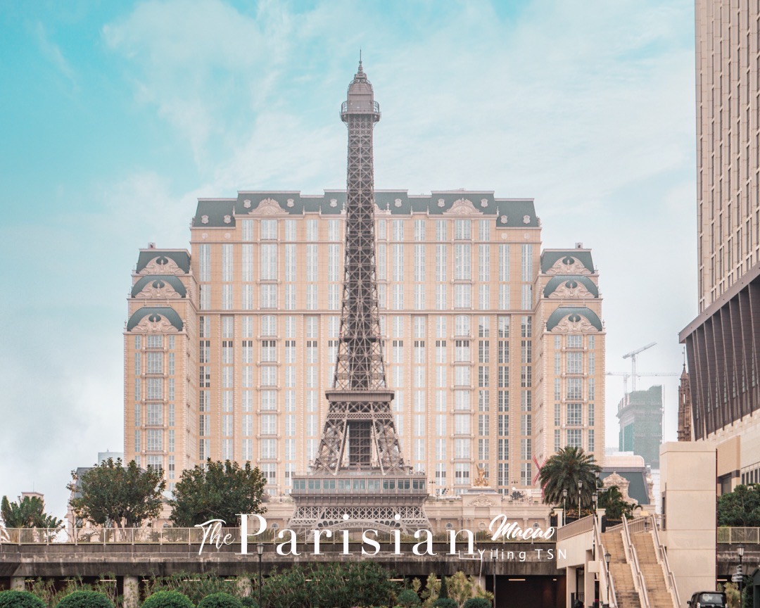 澳門景點推薦｜巴黎人巴黎鐵塔：37樓觀景台俯瞰澳門市景