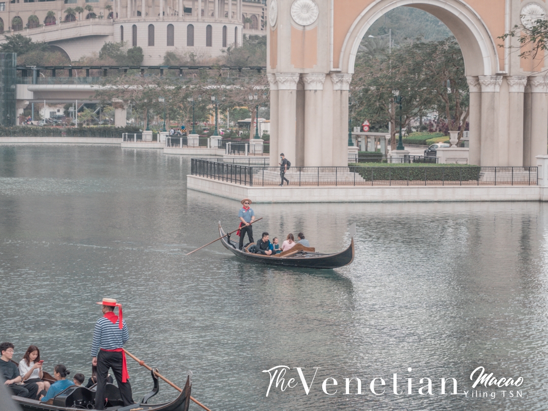 澳門景點推薦｜威尼斯人貢多拉：威尼斯人酒店運河風光遊船之旅