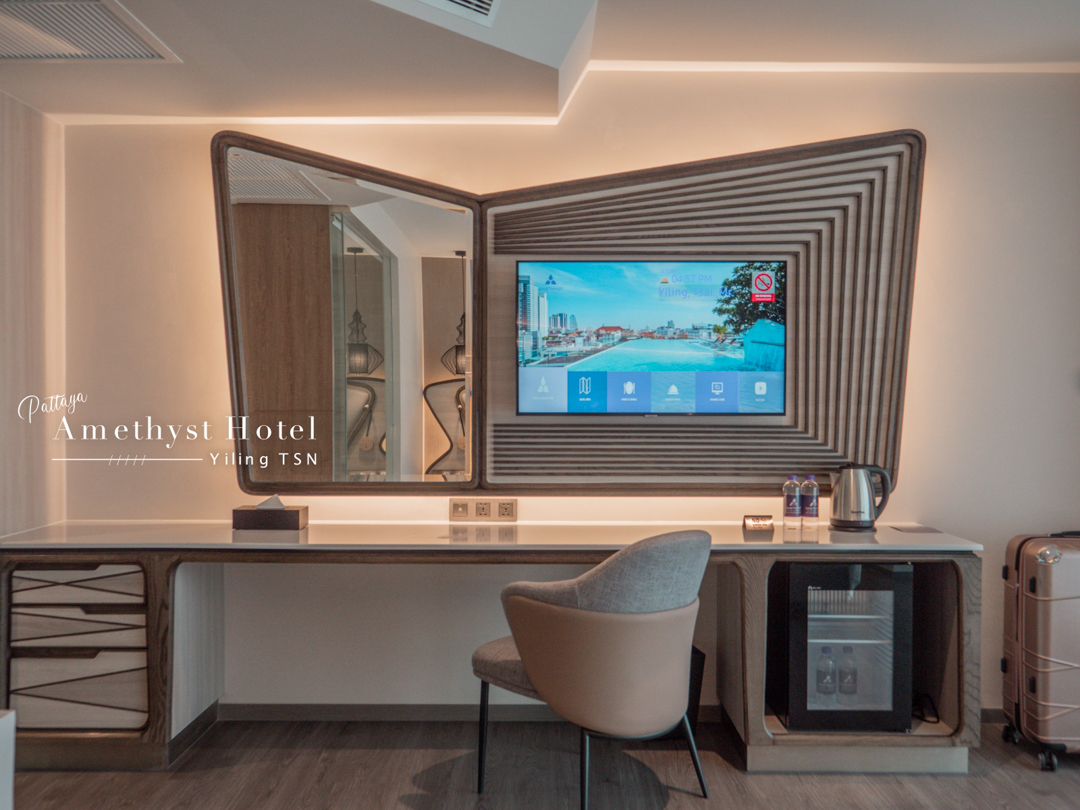 芭達雅飯店推薦｜Amethyst Hotel Pattaya：鬧區中的小清新芭達雅住宿選擇
