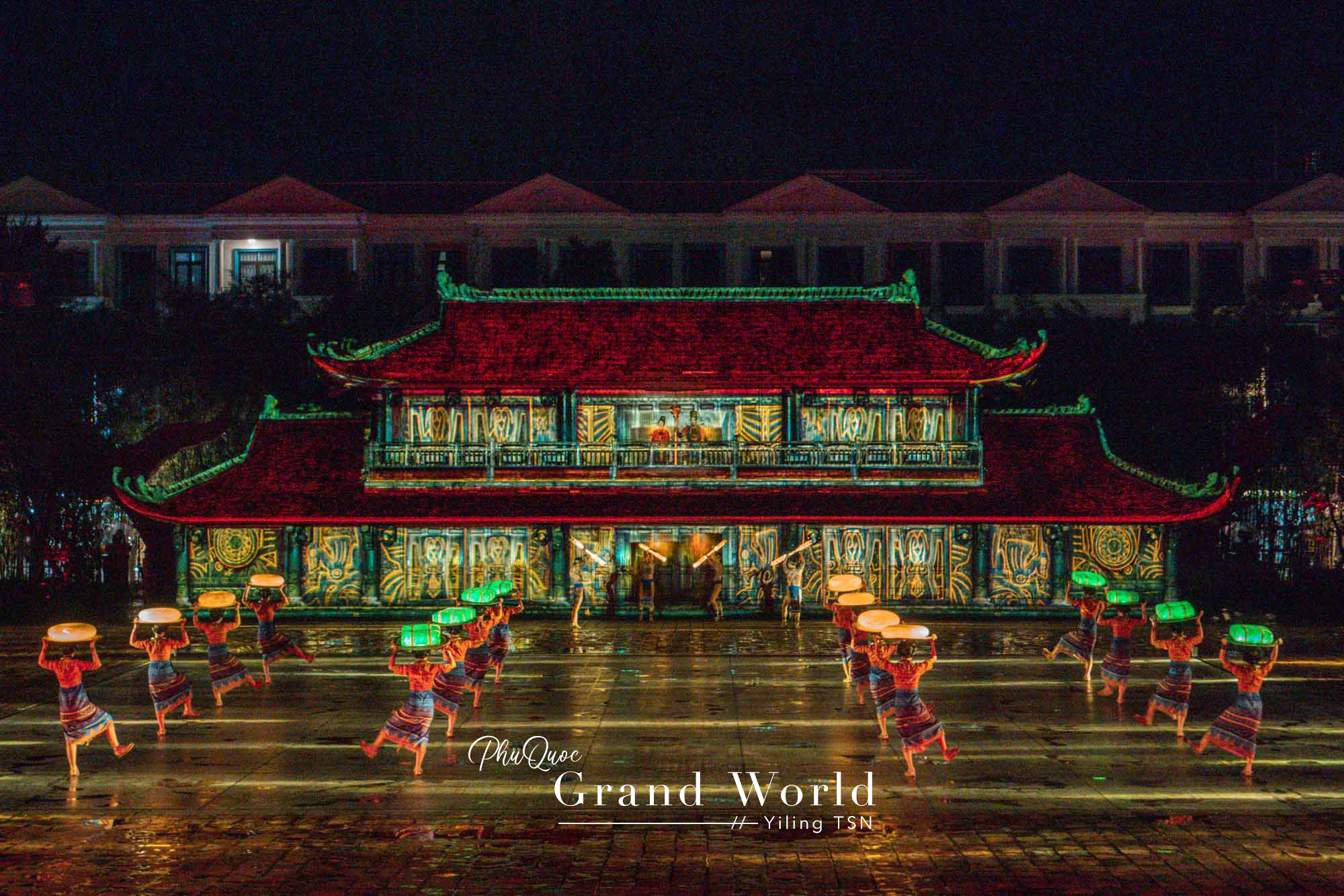 富國島景點｜富國大世界 Grand World Phu Quoc：奇幻運河富國島不夜城，主題景點表演總整理