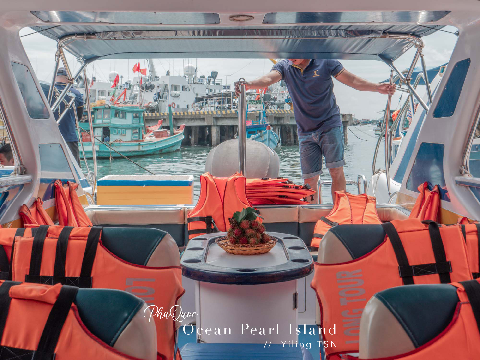 富國島南島跳島：傳統海釣、Hon Mong Tay南指甲島、Ocean Pearl Island珍珠島，體驗越南式海上網美拍照流程