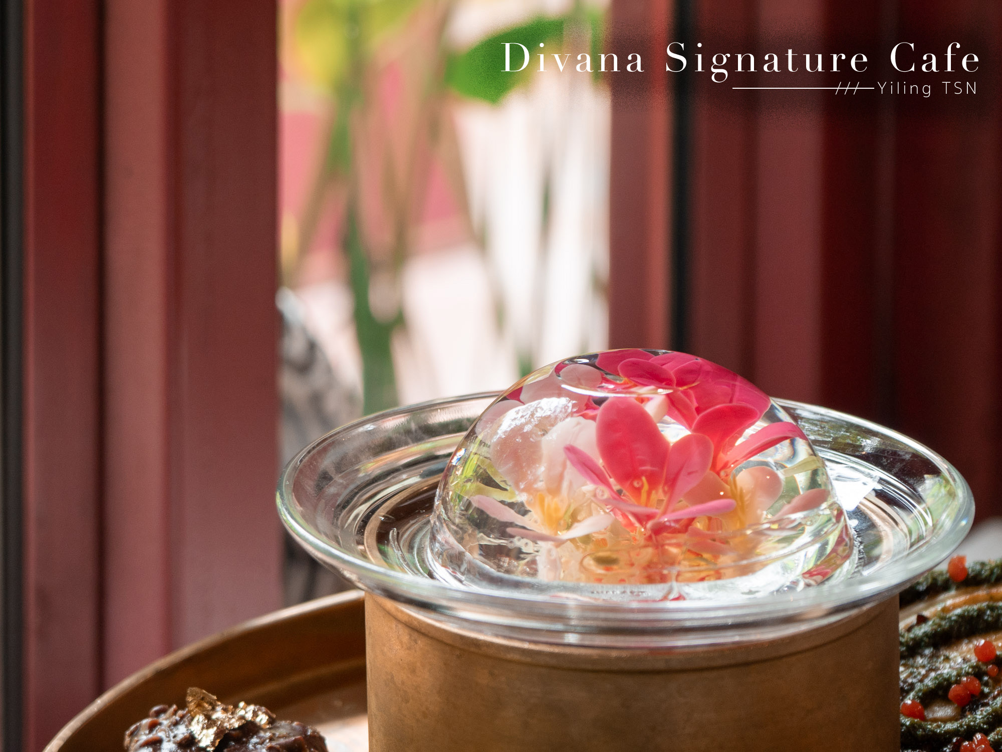 曼谷咖啡廳｜Divana Signature Cafe：視覺味覺雙重享受，精緻高雅曼谷下午茶套餐