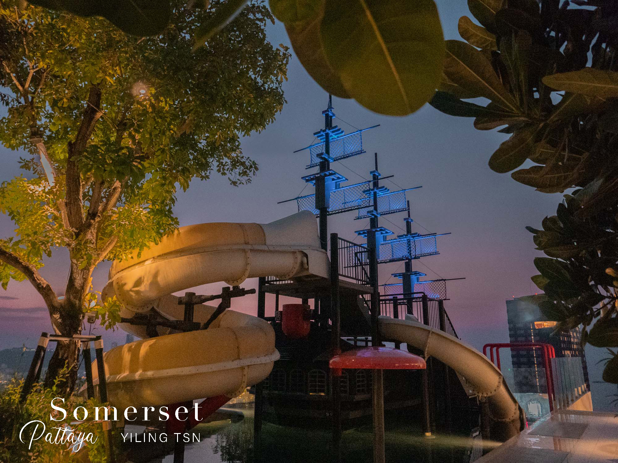 芭達雅飯店推薦｜Somerset Pattaya：芭達雅市區住宿鄰近海灘和購物中心，舒適寬敞芭達雅公寓式酒店