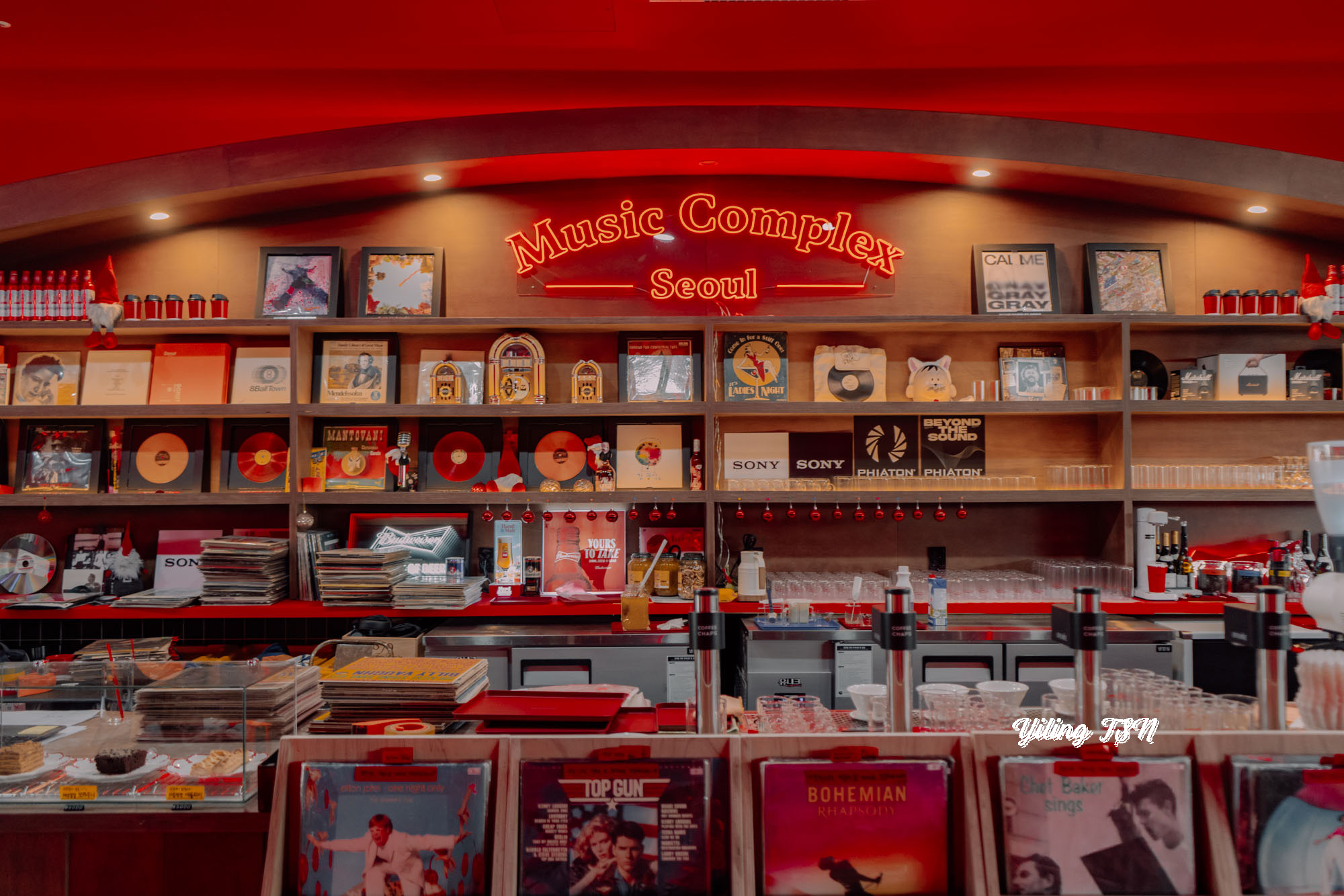 釜山機張咖啡廳｜Music Complex Seoul：黑膠唱片秘密基地，專屬於老派的浪漫