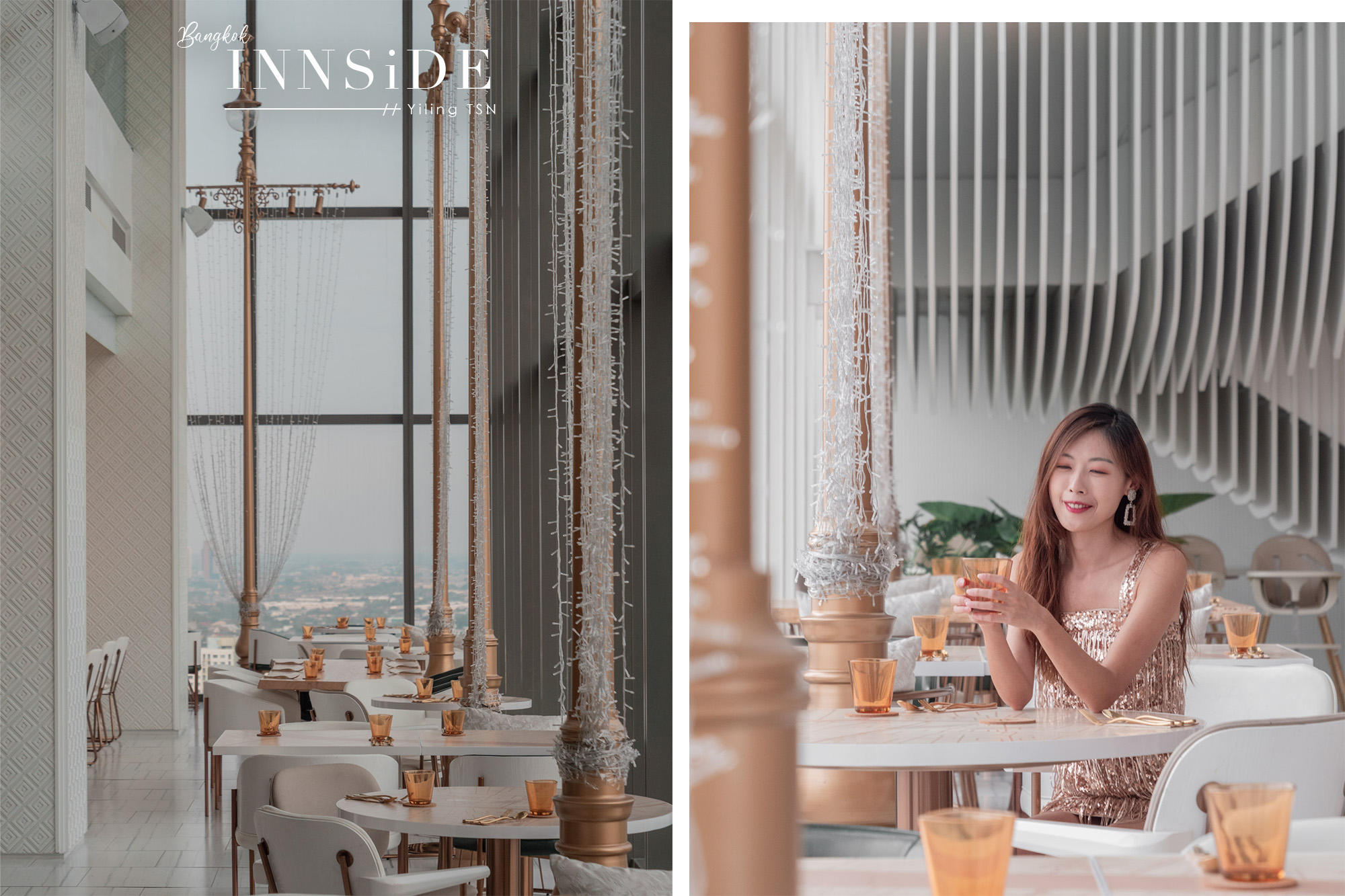 曼谷飯店｜INNSiDE Bangkok Sukhumvit：On Nut站金色系精品住宿