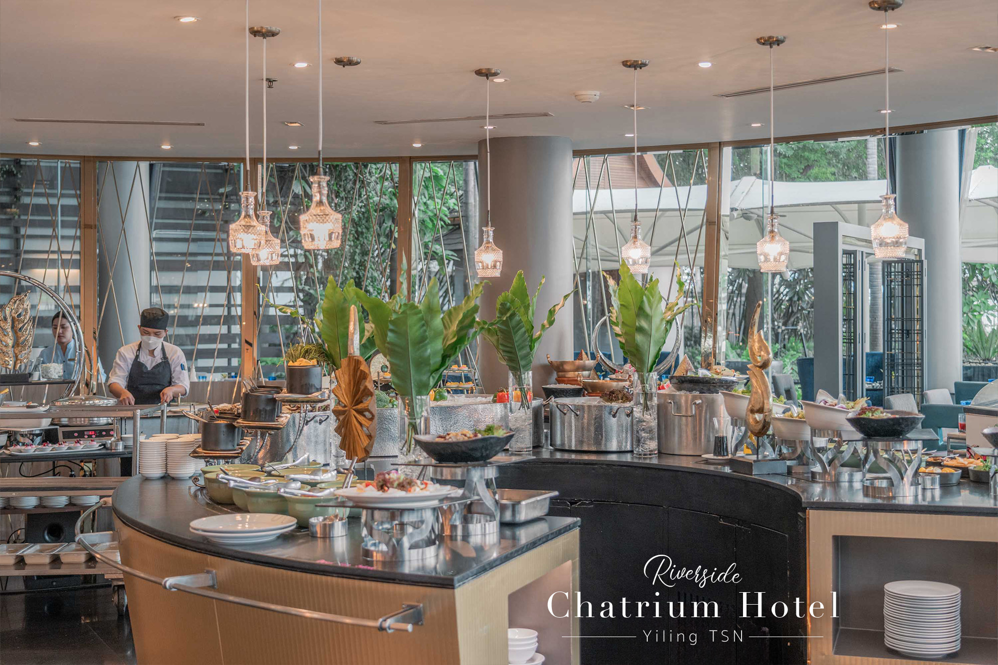 曼谷五星飯店｜Chatrium Hotel Riverside Bangkok：昭披耶河畔豪華度假氛圍