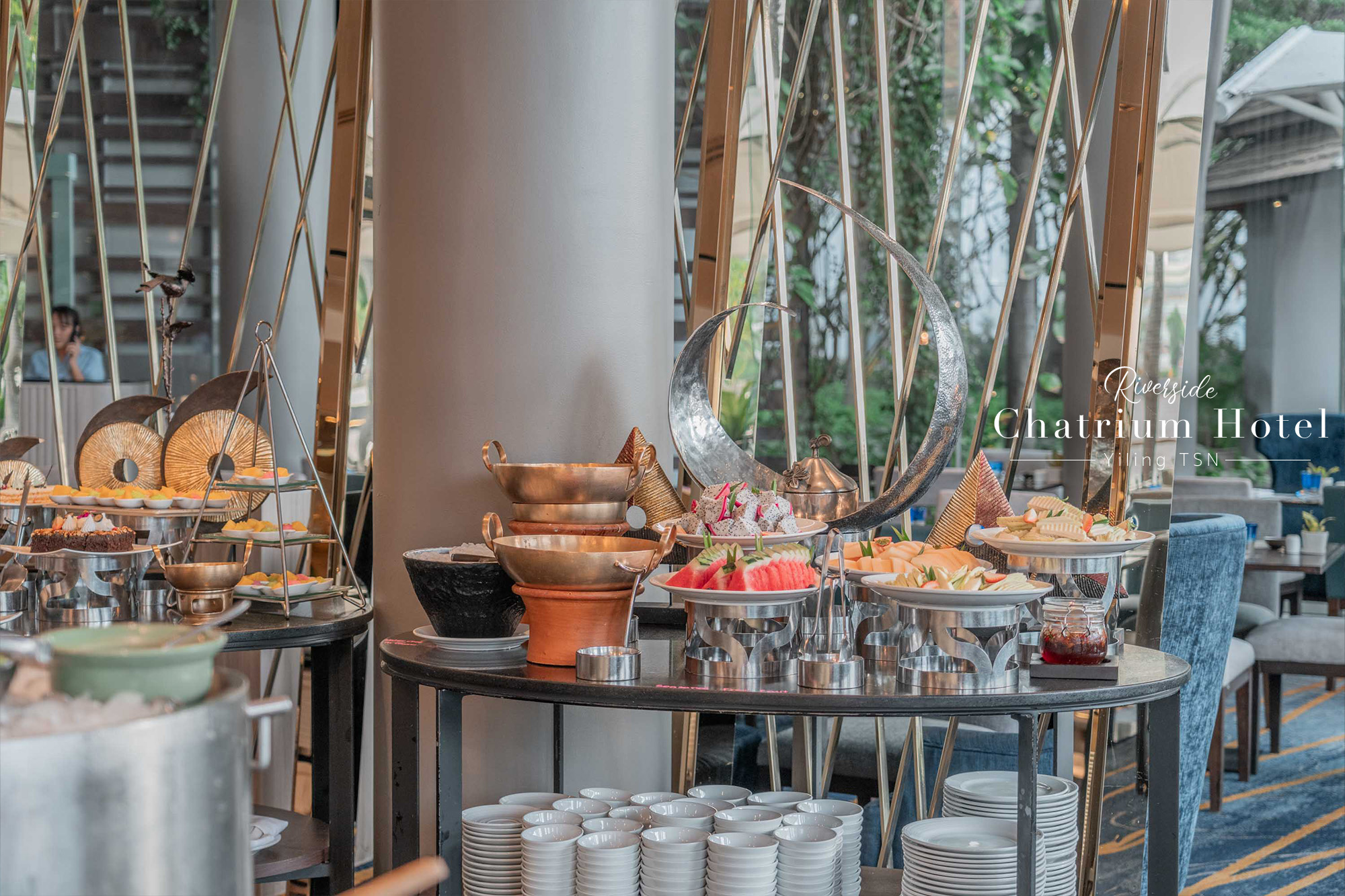 曼谷五星飯店｜Chatrium Hotel Riverside Bangkok：昭披耶河畔豪華度假氛圍