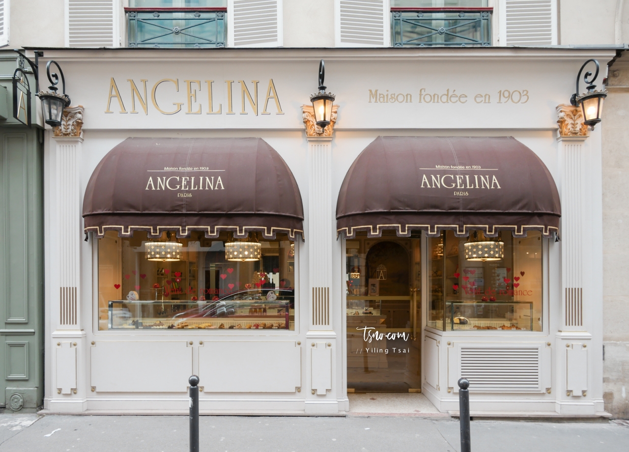 法國巴黎甜點推薦 Angelina Paris 經典百年甜點 招牌巧克力、蒙布朗