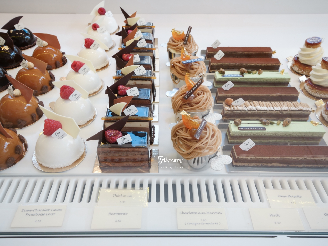 法國巴黎甜點推薦 Pâtisserie Gilles Marchal 蒙馬特可愛瑪德蓮甜點店