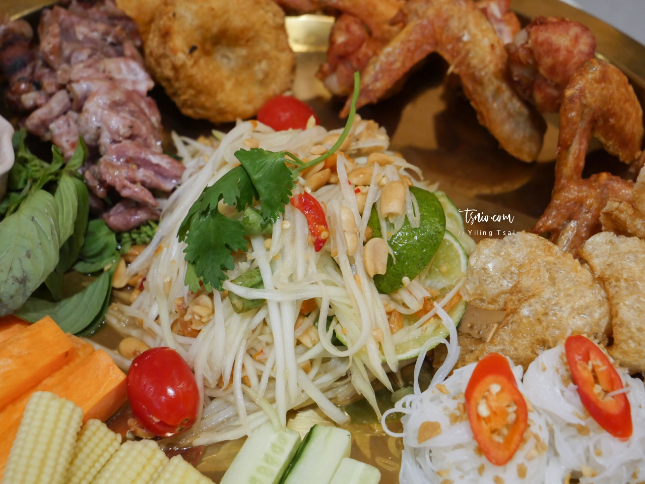 台北微風車站美食 Somtum Der 頌丹樂 米其林一星泰國東北料理