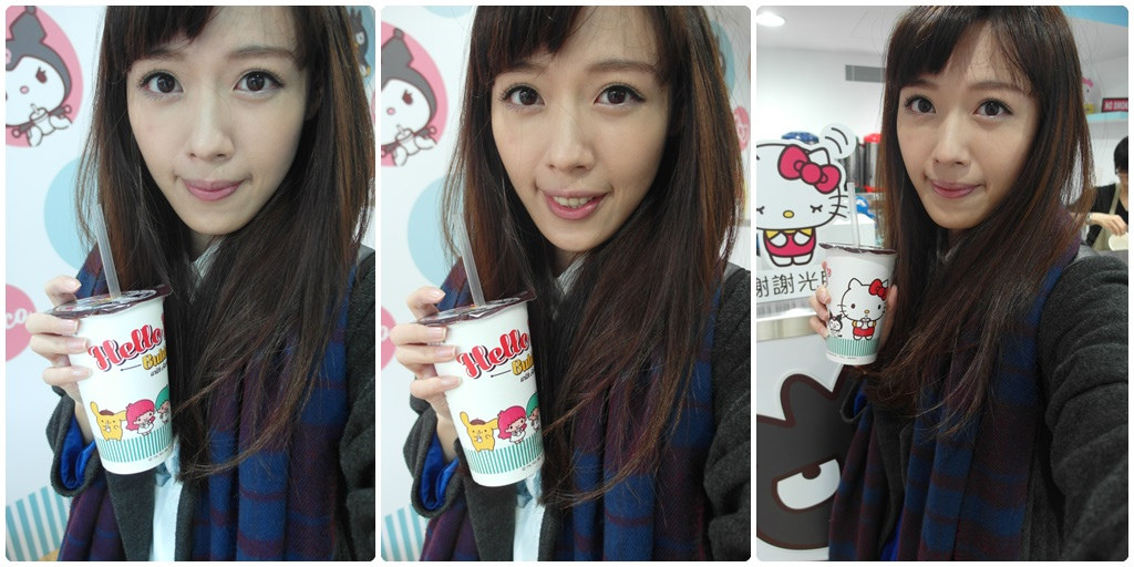 [台北 大安] Hello Kitty Bubble 少女最愛三麗鷗授權手搖飲料店