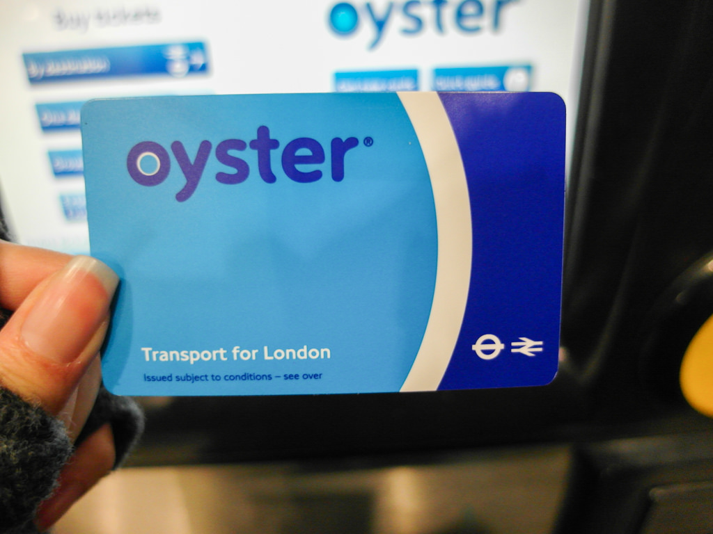 英國倫敦市區交通方式介紹 牡蠣卡 Oyster Card 暢遊倫敦