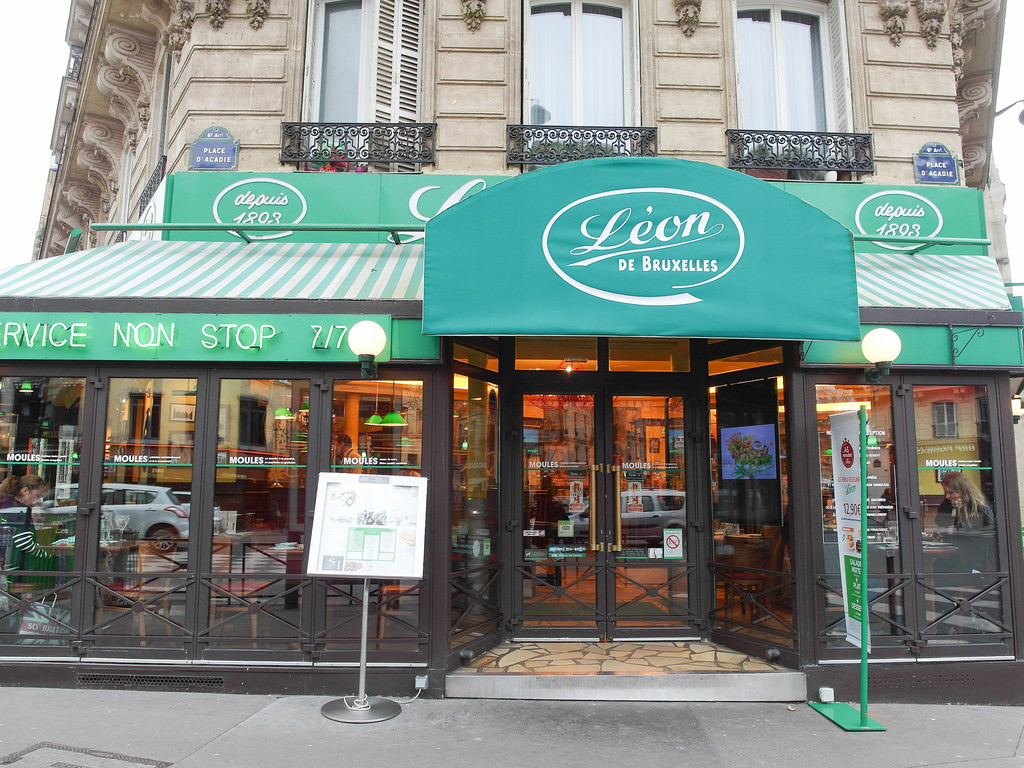 [法國 巴黎] Leon de Bruxelles 巴黎必吃平價連鎖淡菜餐廳