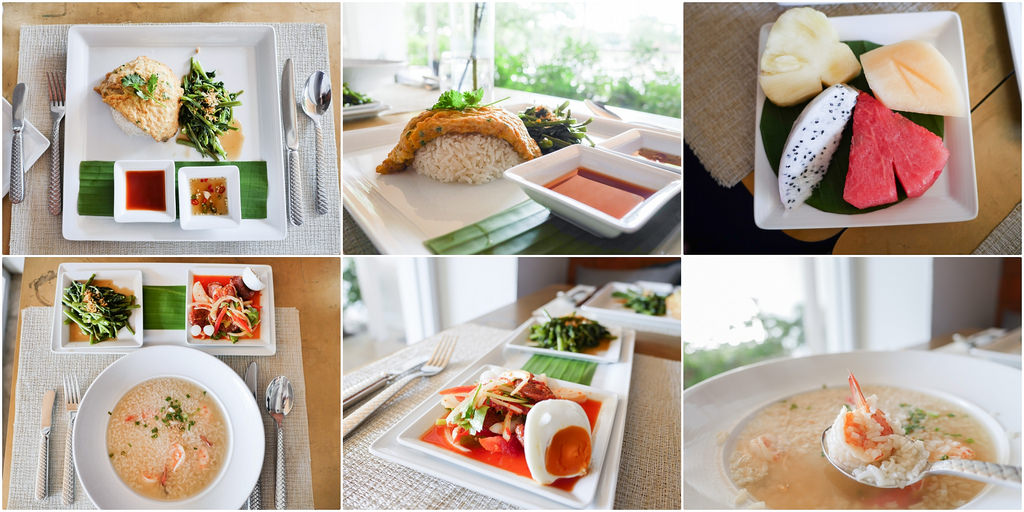 [泰國 大城] sala ayutthaya 環境早餐篇 紅磚白牆極簡風格河畔飯店 大城住宿推薦