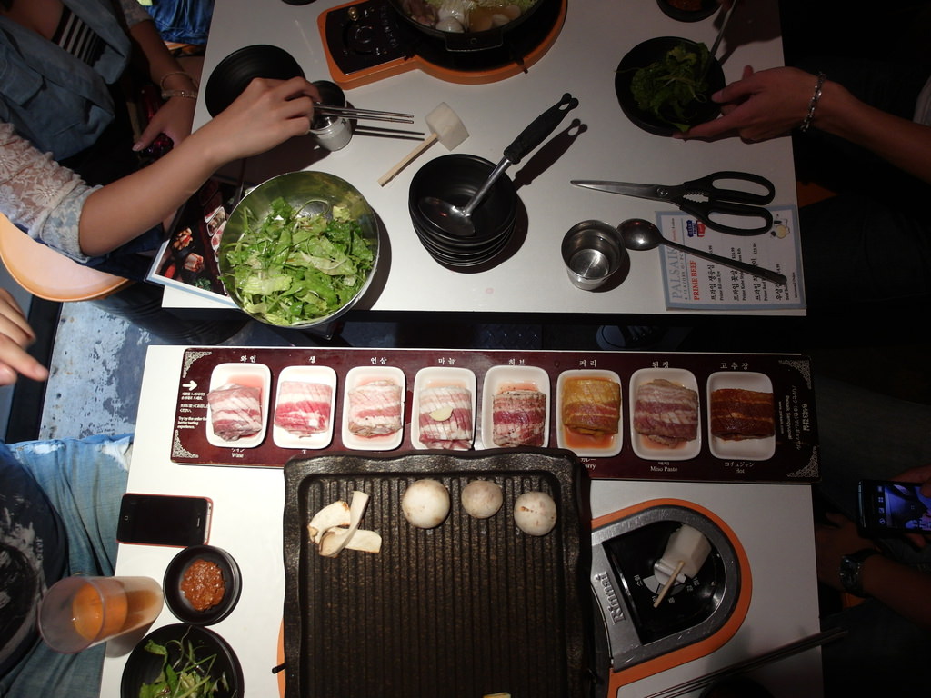 美國洛杉磯美食 Palsaik Korea BBQ 韓國八色五花肉